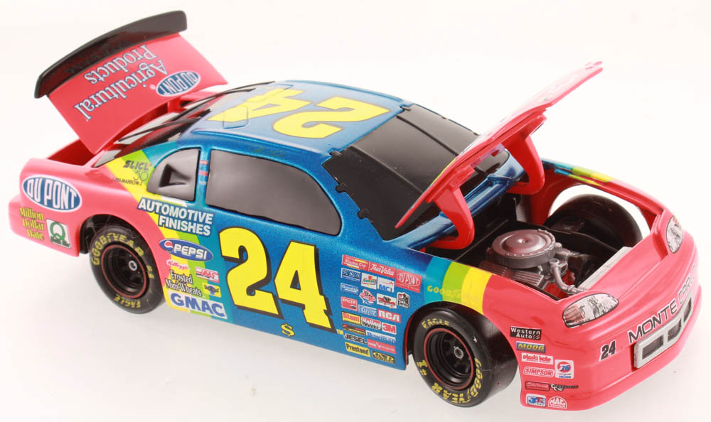 Jeff Gordon LE #24 DuPont Million Dollar Date 1997 Monte Carlo 1:24 Scale Action Die Cast Car at PristineAuction.com Jeff Gordon LE #24 DuPont Million Dollar Date 1997 Monte Carlo 1:24 Scale Action Die Cast Car at PristineAuction.com