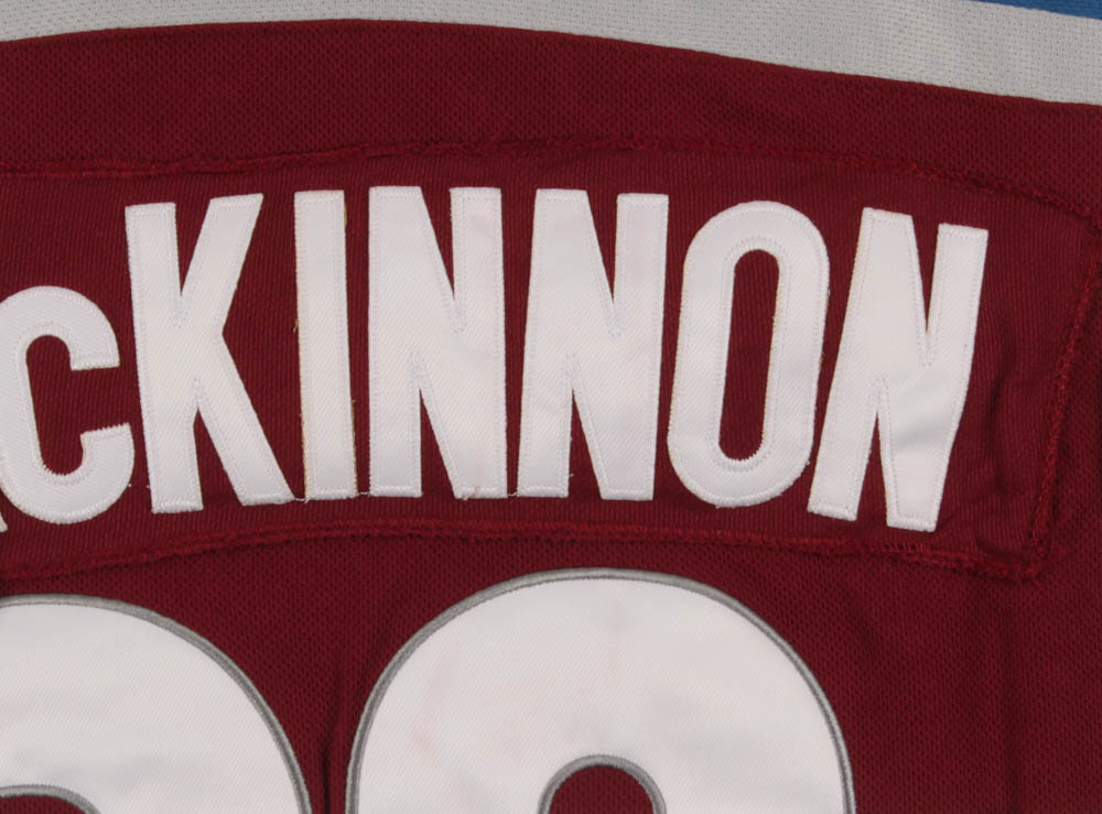 Nathan MacKinnon Signed Avalanche Jersey (JSA COA) at PristineAuction.com Nathan MacKinnon Signed Avalanche Jersey (JSA COA) at PristineAuction.com