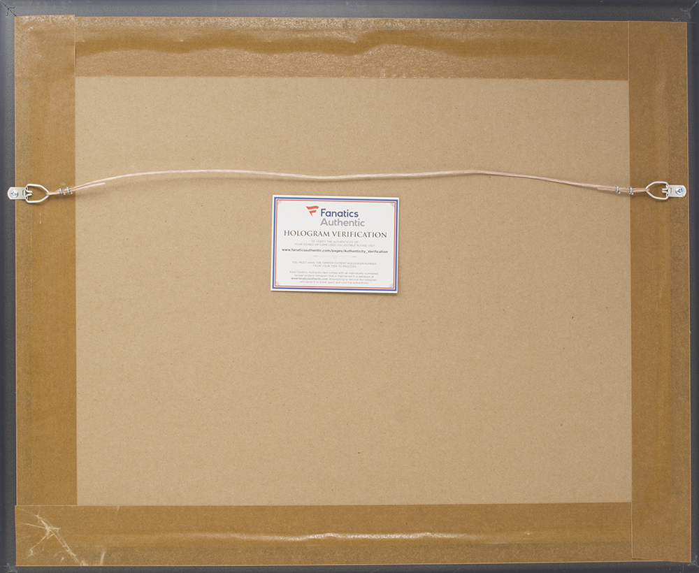 Ben Roethlisberger Signed Steelers 16x20 Custom Framed Photo Display (Fanatics Hologram) at PristineAuction.com Ben Roethlisberger Signed Steelers 16x20 Custom Framed Photo Display (Fanatics Hologram) at PristineAuction.com