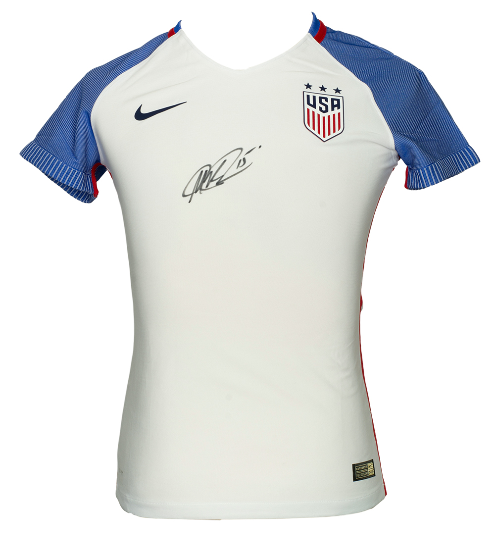 Megan Rapinoe Signed Team USA Soccer Nike Jersey (JSA COA) at PristineAuction.com Megan Rapinoe Signed Team USA Soccer Nike Jersey (JSA COA) at PristineAuction.com