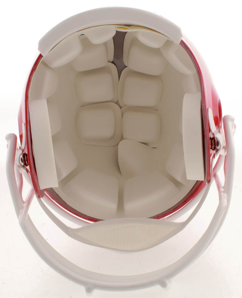 Jim Kelly, Thurman Thomas & Andre Reed Signed Bills Full-Size Throwback Helmet with (3) HOF Inscriptions (Beckett COA) at PristineAuction.com Jim Kelly, Thurman Thomas & Andre Reed Signed Bills Full-Size Throwback Helmet with (3) HOF Inscriptions (Beckett COA) at PristineAuction.com