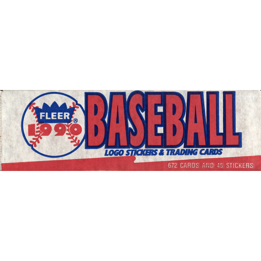 1990 Fleer Complete Set of (672) Baseball Cards Pristine Auction