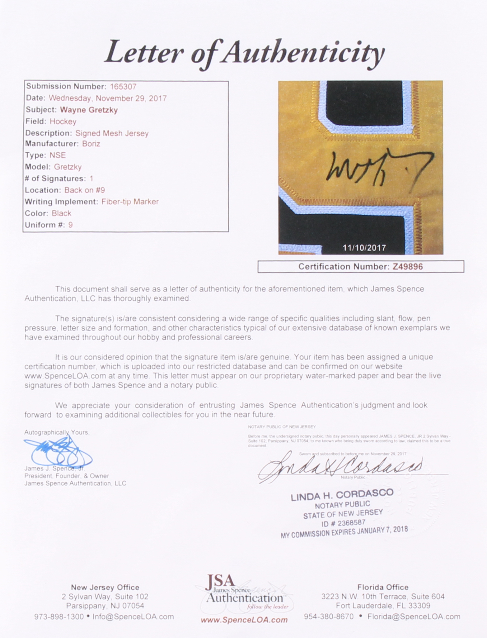 Wayne Gretzky Signed Brantford Nadrofsky Steelers Jersey (JSA LOA) at PristineAuction.com Wayne Gretzky Signed Brantford Nadrofsky Steelers Jersey (JSA LOA) at PristineAuction.com