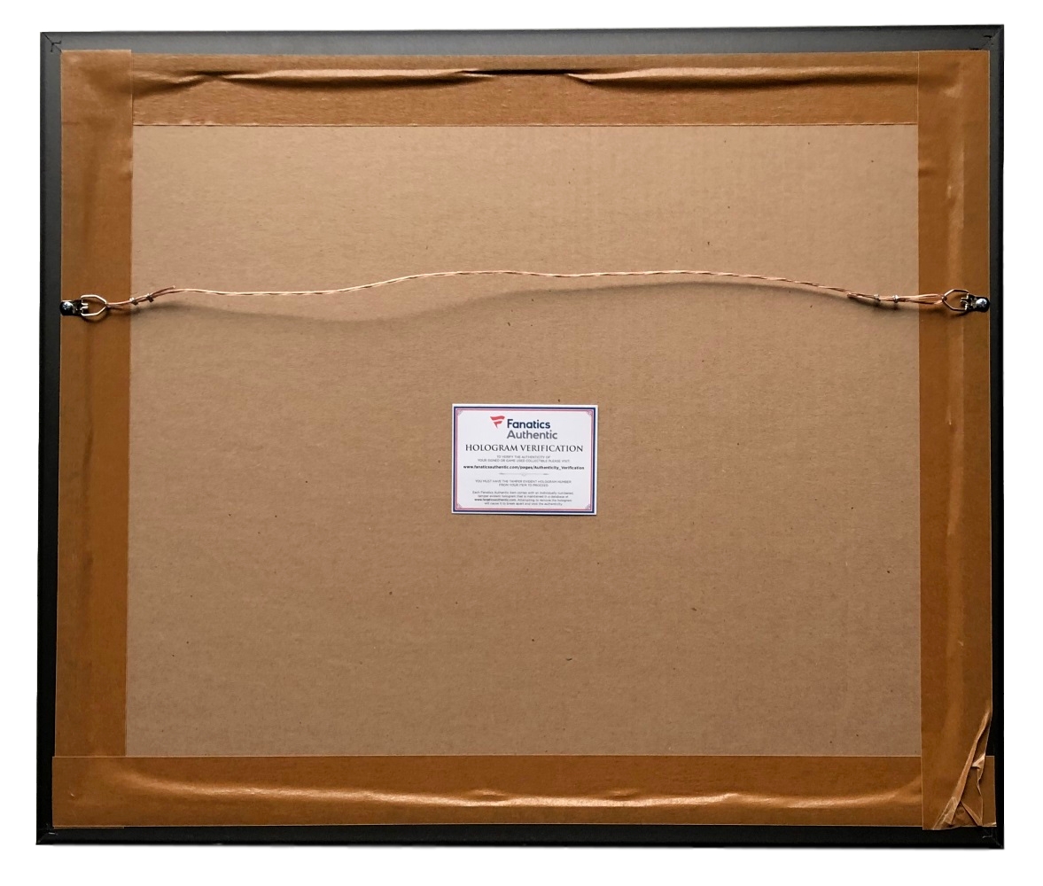 Jack Nicklaus Signed 22x27 Custom Framed Photo Display (Fanatics Hologram & Nicklaus Hologram) at PristineAuction.com Jack Nicklaus Signed 22x27 Custom Framed Photo Display (Fanatics Hologram & Nicklaus Hologram) at PristineAuction.com