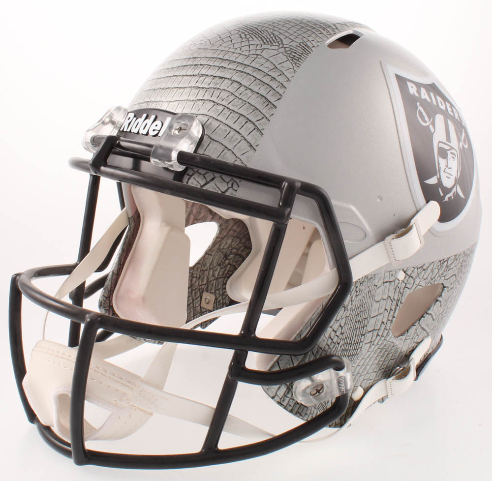 Bo Jackson Signed Raiders Full-Size Authentic On-Field Hydro Dipped Speed Helmet (Beckett COA) at PristineAuction.com Bo Jackson Signed Raiders Full-Size Authentic On-Field Hydro Dipped Speed Helmet (Beckett COA) at PristineAuction.com
