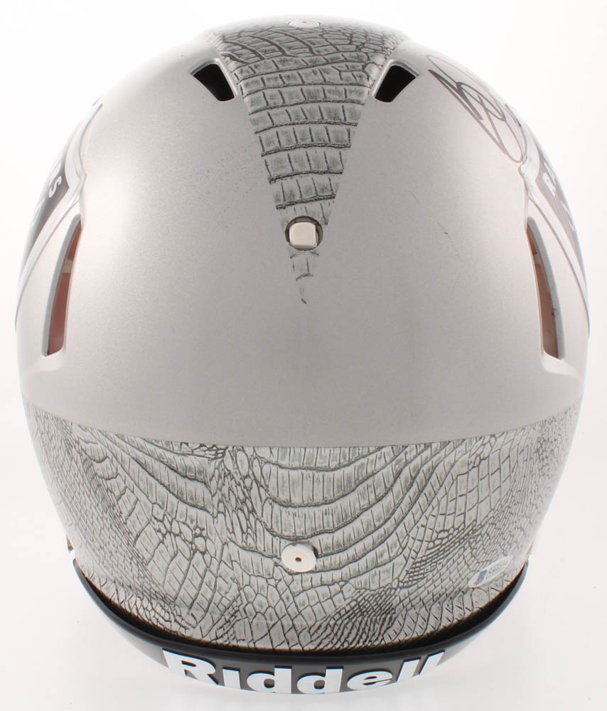 Bo Jackson Signed Raiders Full-Size Authentic On-Field Hydro Dipped Speed Helmet (Beckett COA) at PristineAuction.com Bo Jackson Signed Raiders Full-Size Authentic On-Field Hydro Dipped Speed Helmet (Beckett COA) at PristineAuction.com