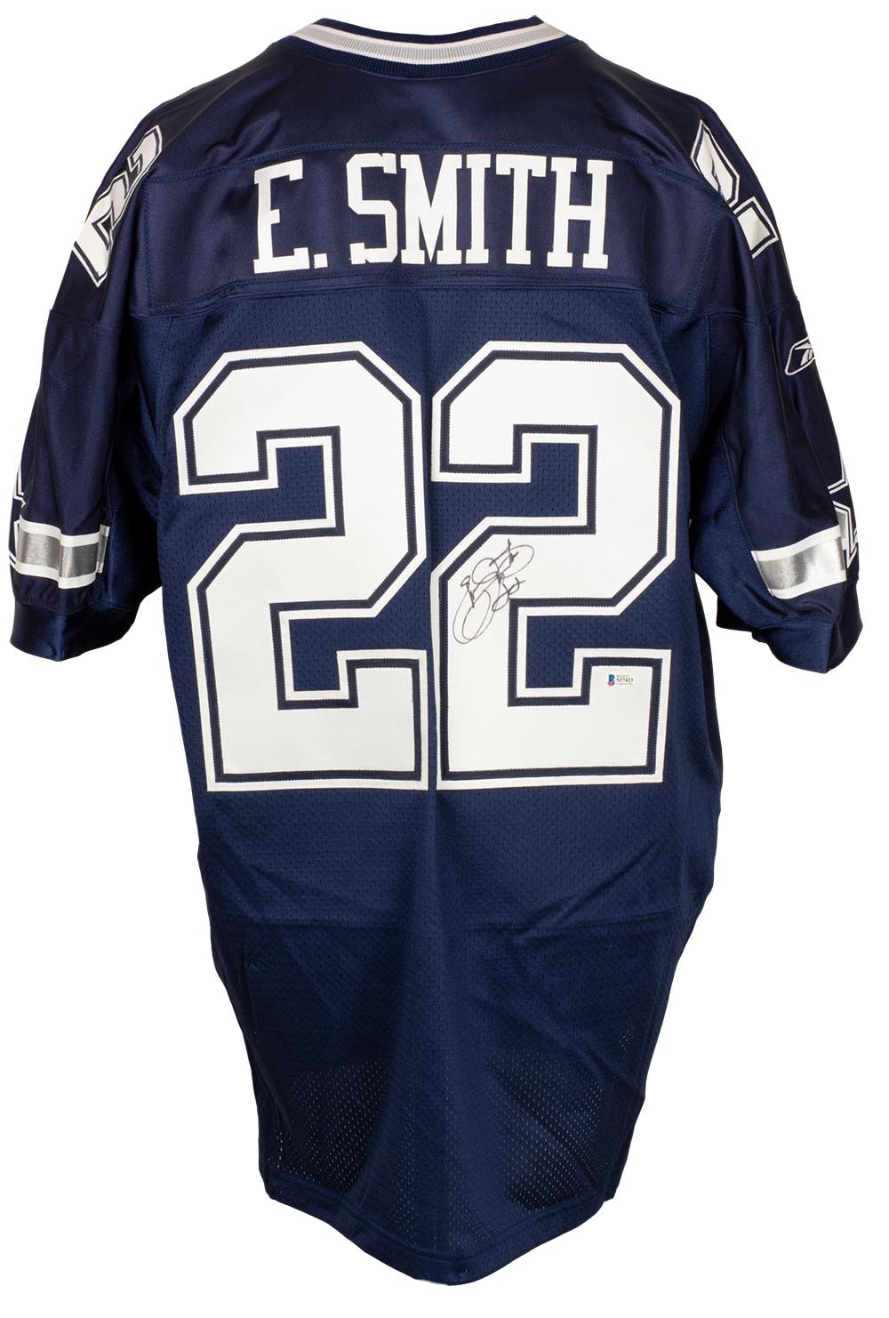 Emmitt Smith Signed Cowboys Jersey (Beckett COA) at PristineAuction.com Emmitt Smith Signed Cowboys Jersey (Beckett COA) at PristineAuction.com