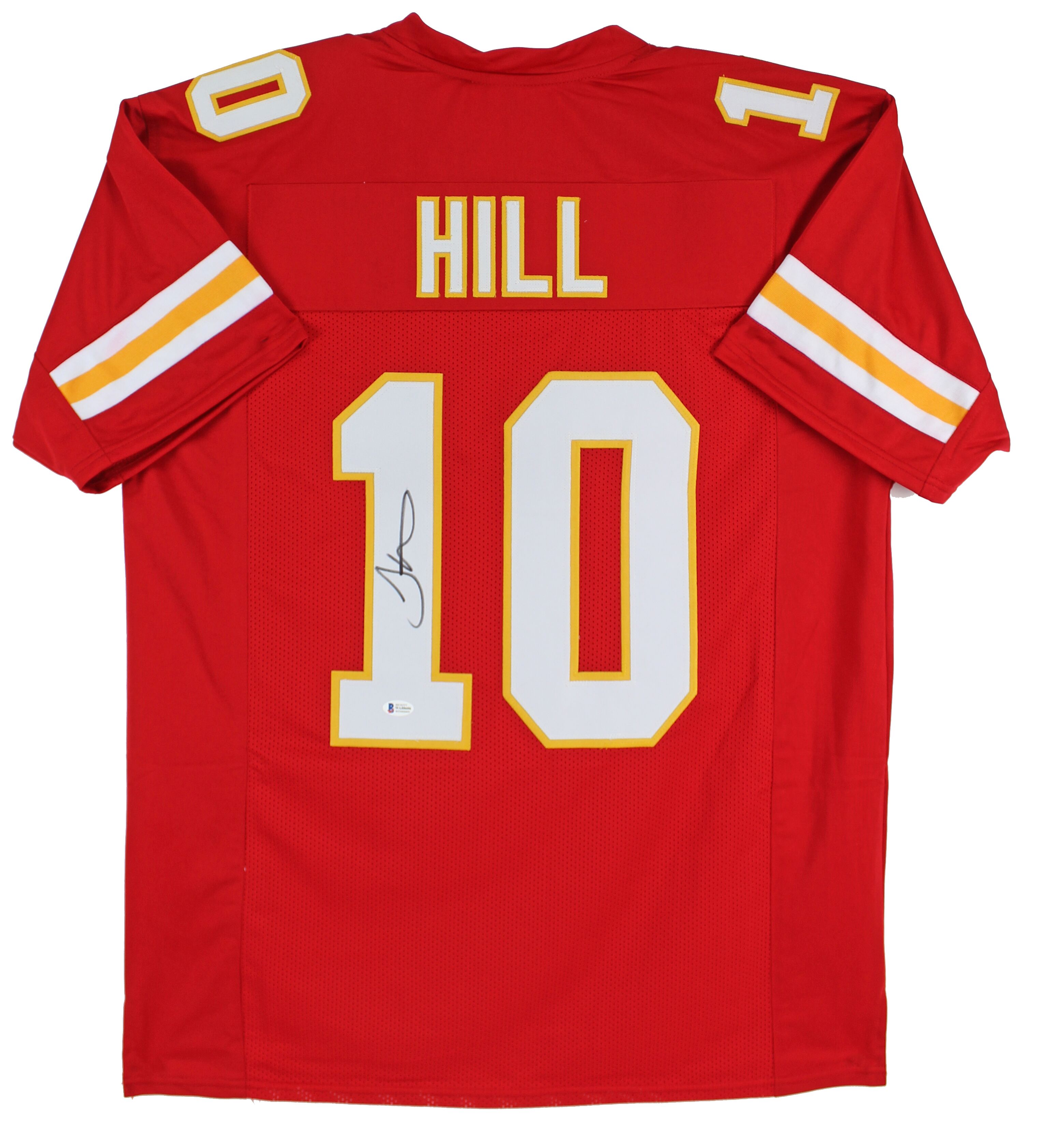 Tyreek Hill Signed Jersey (Beckett COA) at PristineAuction.com Tyreek Hill Signed Jersey (Beckett COA) at PristineAuction.com