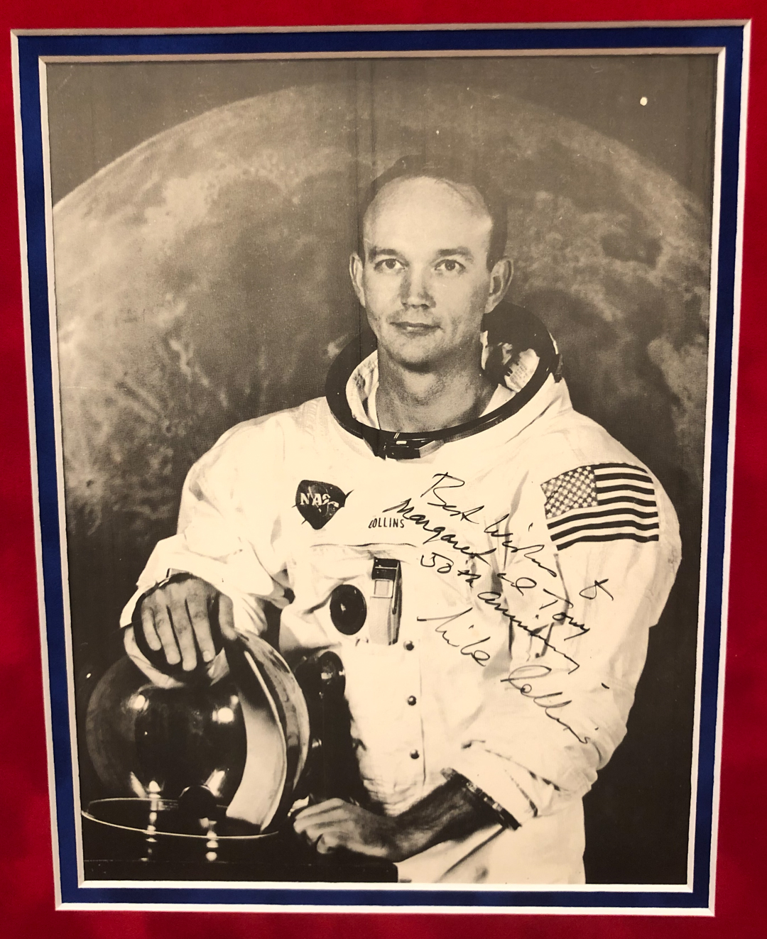 Michael Collins, Buzz Aldrin & Neil Armstrong Signed "Apollo 11" 20.5x39 Custom Framed Photo Display (JSA LOA) at PristineAuction.com Michael Collins, Buzz Aldrin & Neil Armstrong Signed "Apollo 11" 20.5x39 Custom Framed Photo Display (JSA LOA) at PristineAuction.com