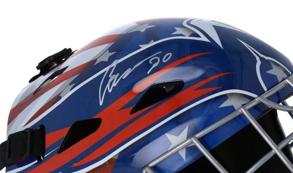 Ilya Samsonov Signed Capitals Replica Goalie Mask (Fanatics Hologram) at PristineAuction.com Ilya Samsonov Signed Capitals Replica Goalie Mask (Fanatics Hologram) at PristineAuction.com