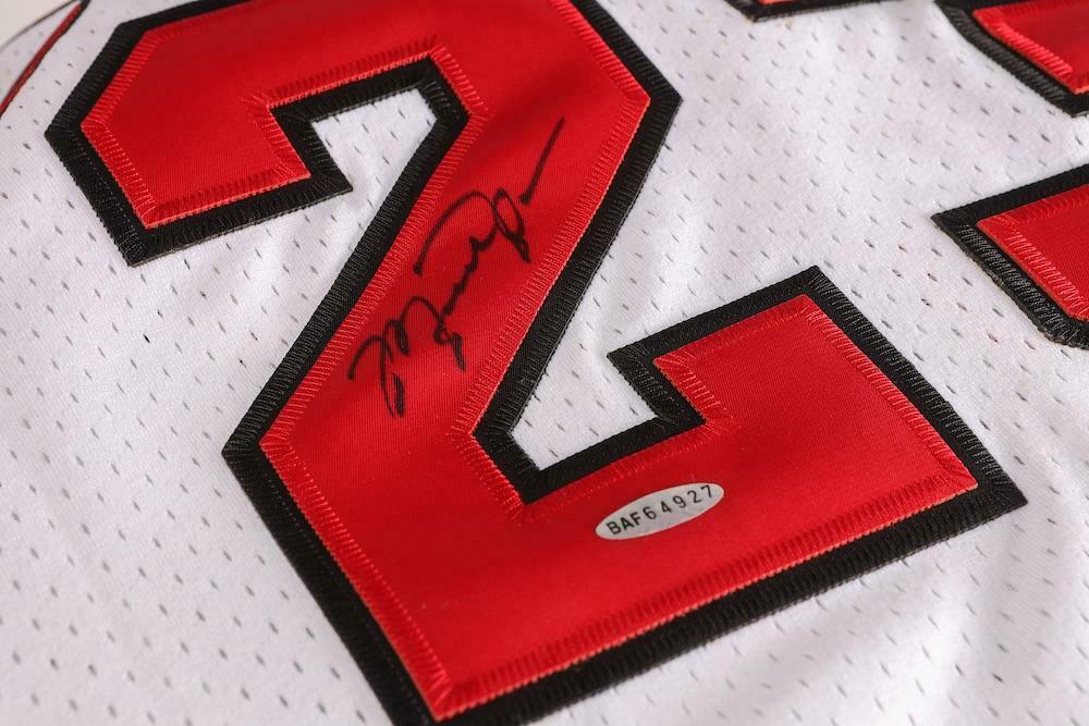 Michael Jordan Signed Bulls Jersey (UDA COA) at PristineAuction.com Michael Jordan Signed Bulls Jersey (UDA COA) at PristineAuction.com