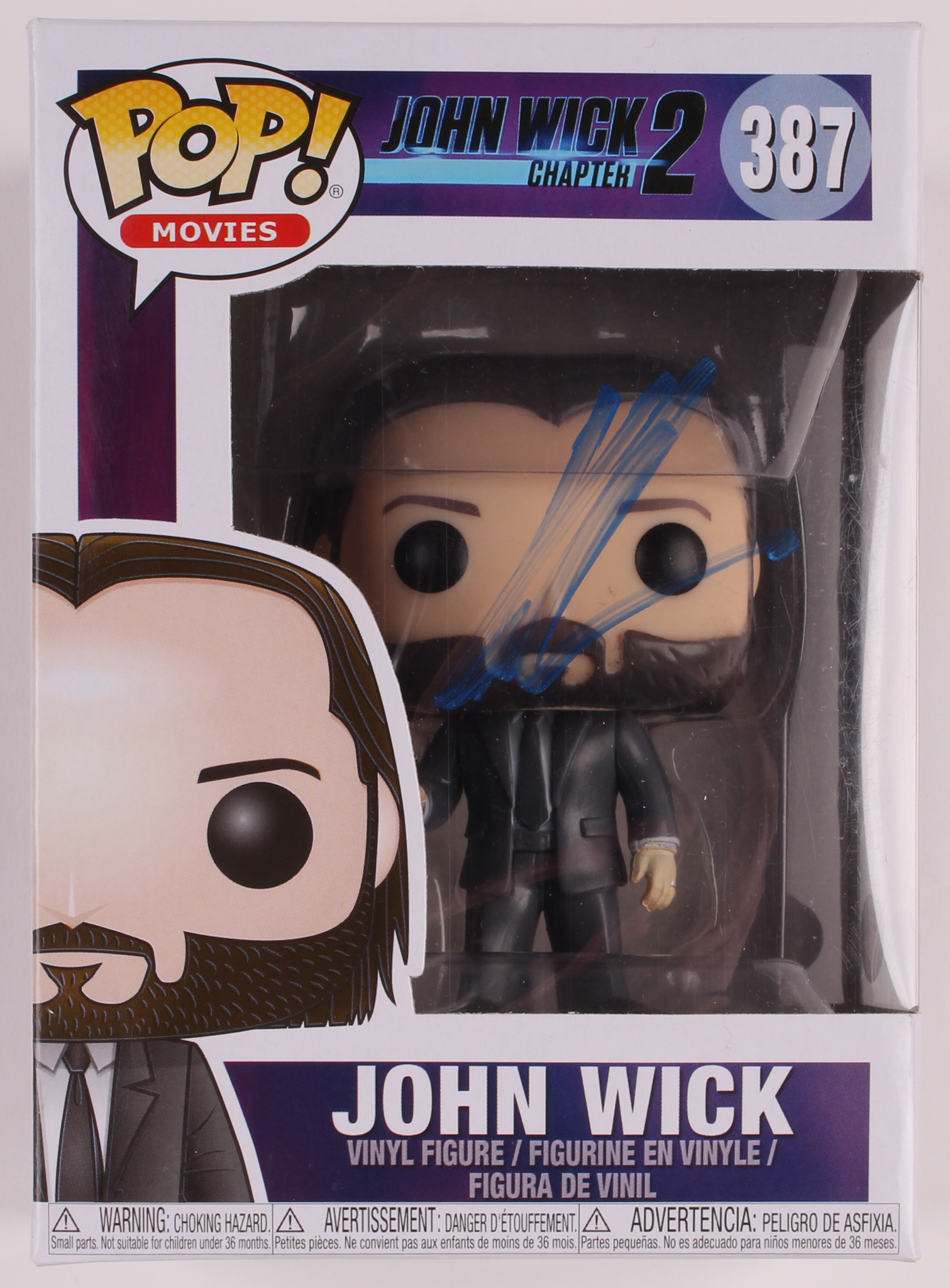 Keanu Reeves Signed "John Wick: Chapter 2" #387 Funko Pop! Vinyl Figure (PSA Hologram) at PristineAuction.com Keanu Reeves Signed "John Wick: Chapter 2" #387 Funko Pop! Vinyl Figure (PSA Hologram) at PristineAuction.com