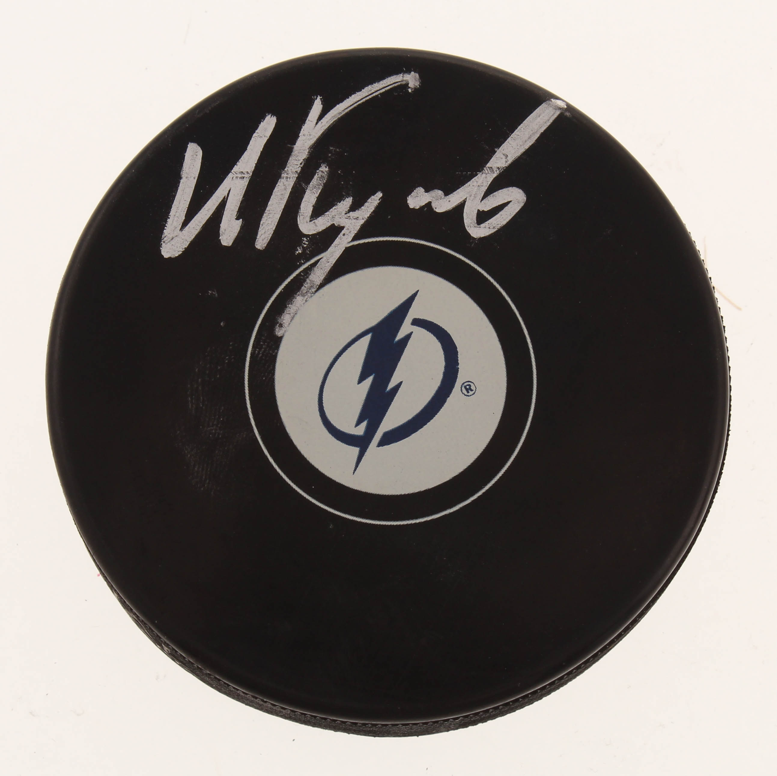Nikita Kucherov Signed Lightning Hockey Puck (PSA Hologram) at PristineAuction.com Nikita Kucherov Signed Lightning Hockey Puck (PSA Hologram) at PristineAuction.com