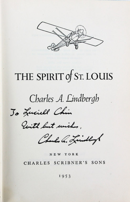 charles-lindbergh-signed-the-spirit-of-st-louis-hard-cover-book