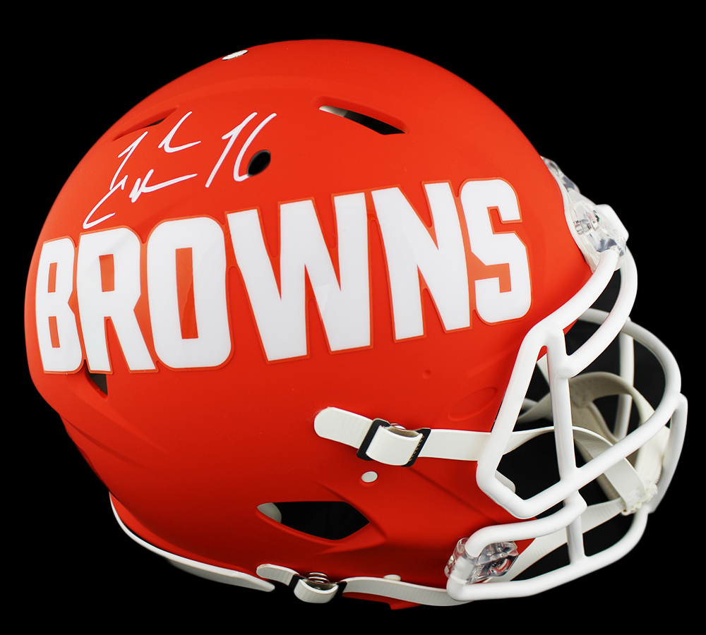 Josh Cribbs Signed Browns FullSize Authentic OnField AMP Alternate