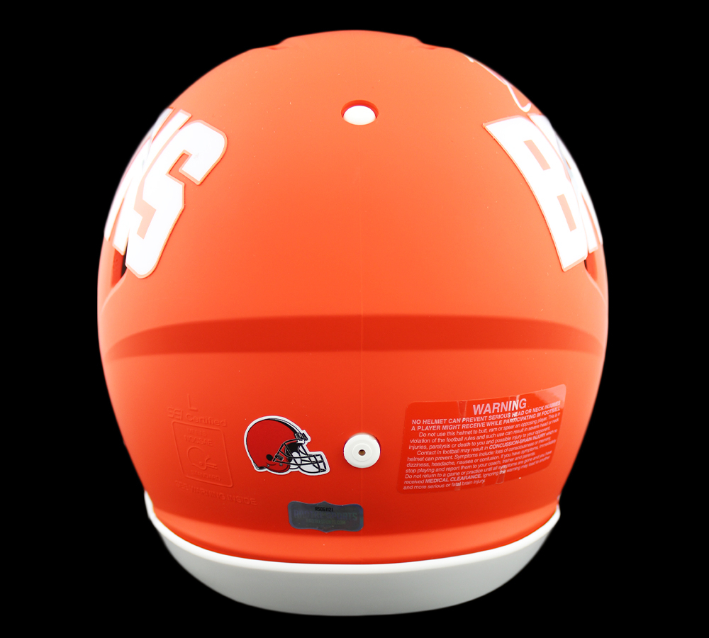 Josh Cribbs Signed Browns FullSize Authentic OnField AMP Alternate