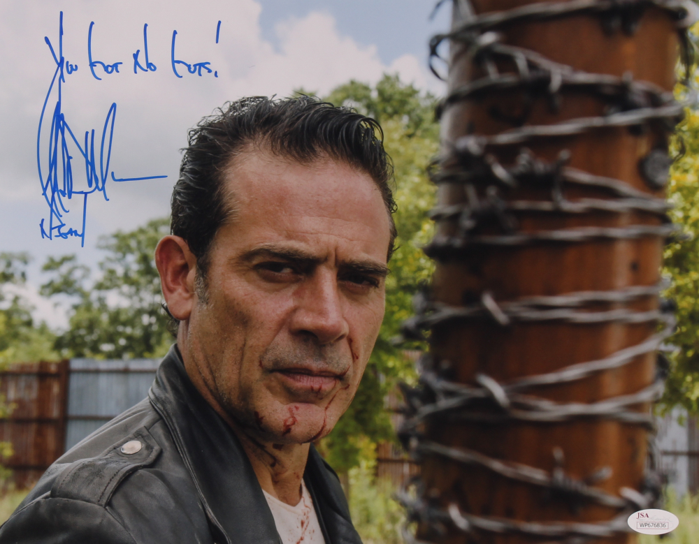 Jeffrey Dean Signed "The Walking Dead" 11x14 Photo Inscribed