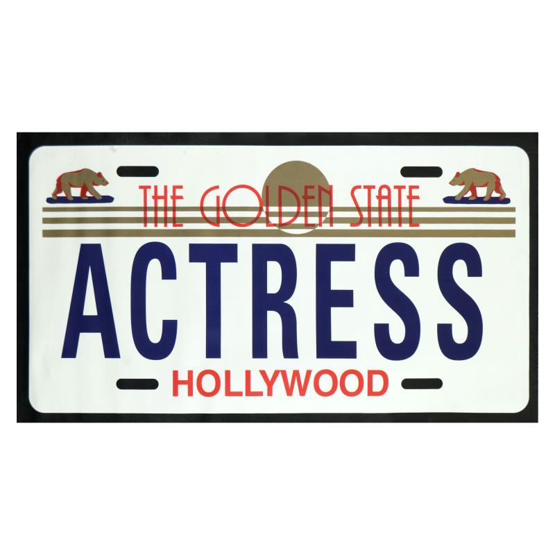 Steve Kaufman Signed "Actress" LE 24x46 Hand Pulled Silkscreen on Canvas #7/50 (PA) at PristineAuction.com Steve Kaufman Signed "Actress" LE 24x46 Hand Pulled Silkscreen on Canvas #7/50 (PA) at PristineAuction.com