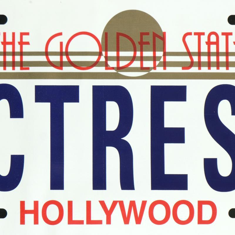 Steve Kaufman Signed "Actress" LE 24x46 Hand Pulled Silkscreen on Canvas #7/50 (PA) at PristineAuction.com Steve Kaufman Signed "Actress" LE 24x46 Hand Pulled Silkscreen on Canvas #7/50 (PA) at PristineAuction.com