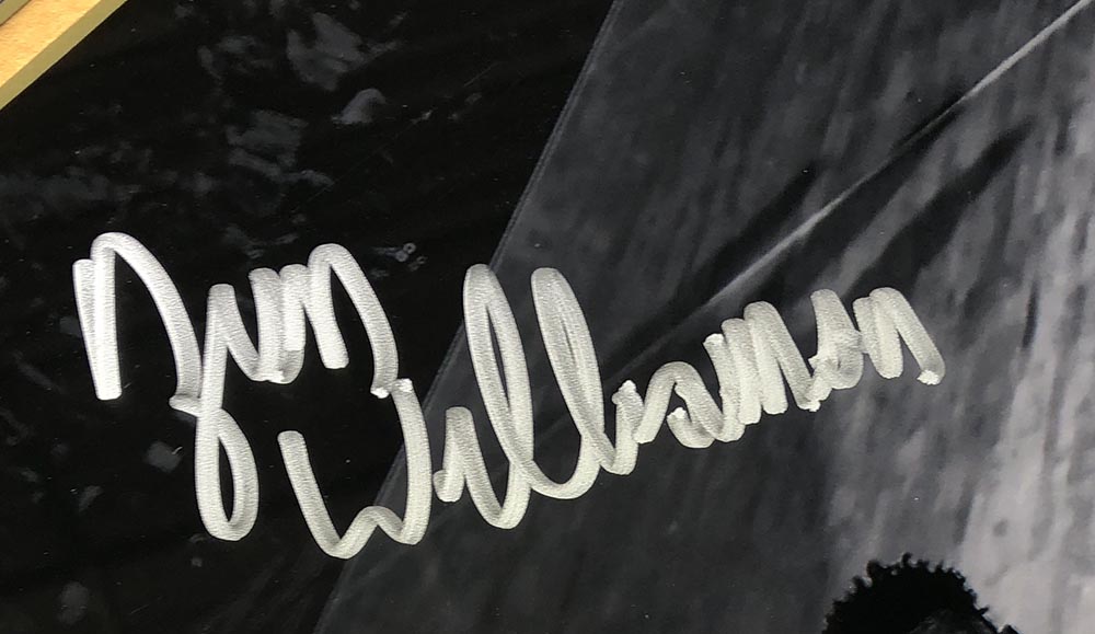 Zion Williamson Signed Pelicans 22x27 Custom Framed Photo Display (Fanatics Hologram) at PristineAuction.com Zion Williamson Signed Pelicans 22x27 Custom Framed Photo Display (Fanatics Hologram) at PristineAuction.com