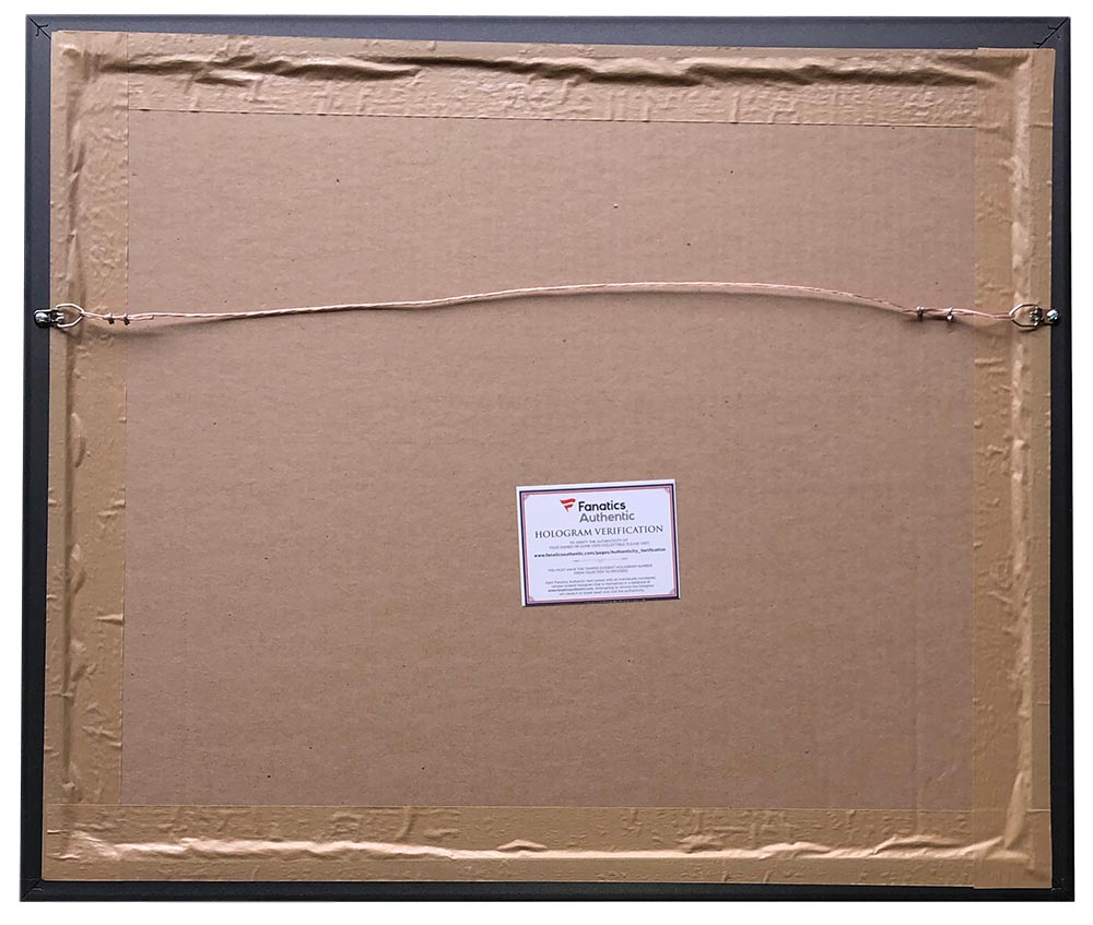 Zion Williamson Signed Pelicans 22x27 Custom Framed Photo Display (Fanatics Hologram) at PristineAuction.com Zion Williamson Signed Pelicans 22x27 Custom Framed Photo Display (Fanatics Hologram) at PristineAuction.com