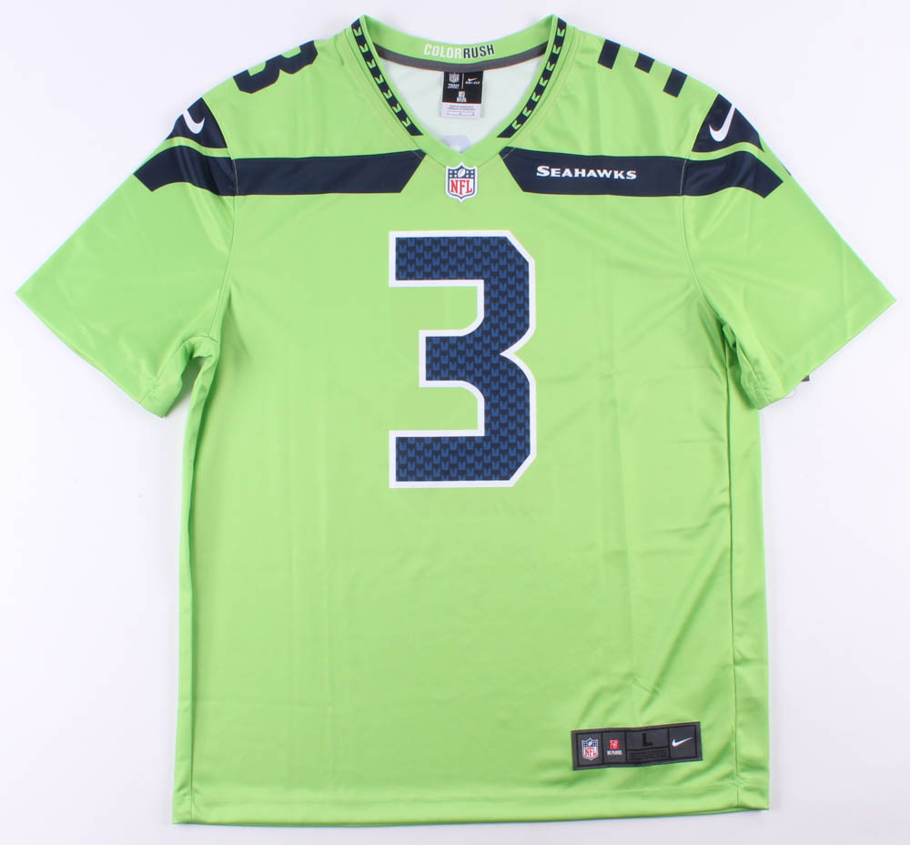 Russell Wilson Signed Seahawks Jersey (Wilson COA) at PristineAuction.com Russell Wilson Signed Seahawks Jersey (Wilson COA) at PristineAuction.com