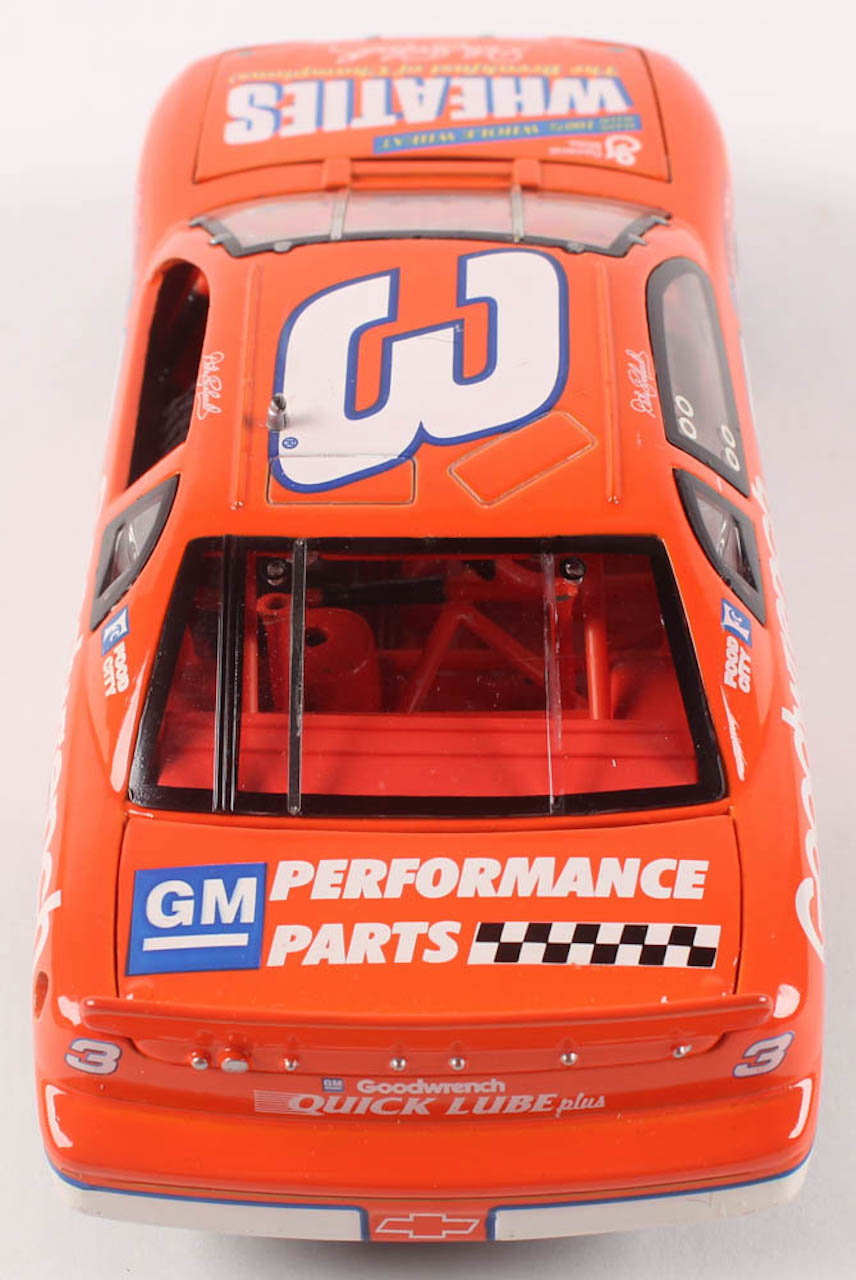 Dale Earnhardt LE 1997 Monte Carlo #3 Goodwrench / Wheaties 2nd Edition 1:24 Scale Die Cast Car at PristineAuction.com Dale Earnhardt LE 1997 Monte Carlo #3 Goodwrench / Wheaties 2nd Edition 1:24 Scale Die Cast Car at PristineAuction.com