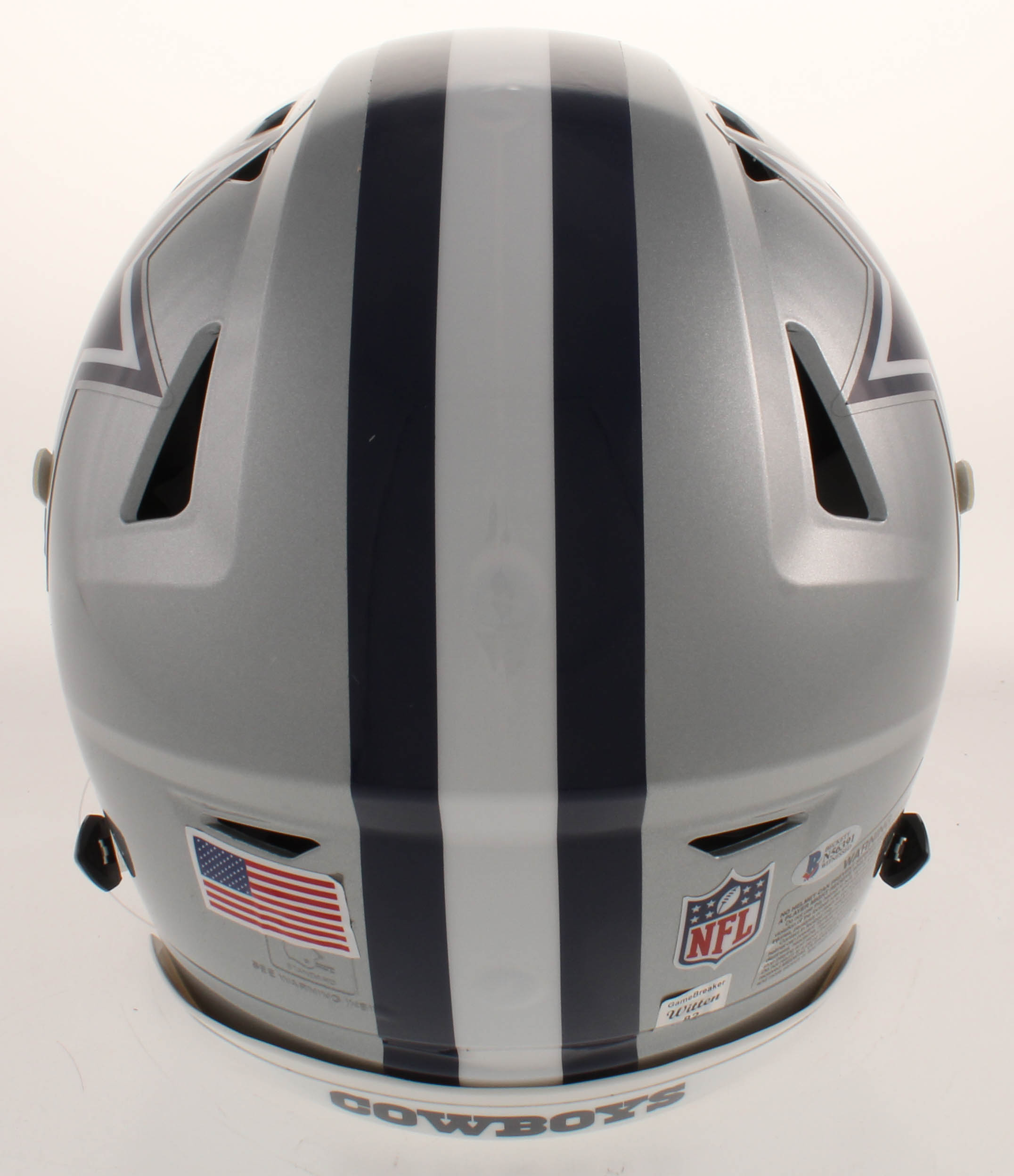 Jason Witten Signed Cowboys Full-Size Authentic On-Field SpeedFlex Helmet (Beckett COA & Witten Hologram) at PristineAuction.com Jason Witten Signed Cowboys Full-Size Authentic On-Field SpeedFlex Helmet (Beckett COA & Witten Hologram) at PristineAuction.com