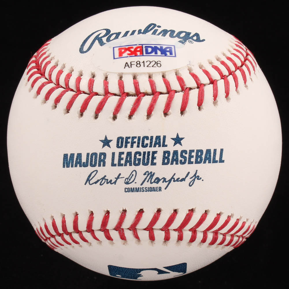 Pete Alonso Signed OML Baseball (PSA COA) at PristineAuction.com Pete Alonso Signed OML Baseball (PSA COA) at PristineAuction.com