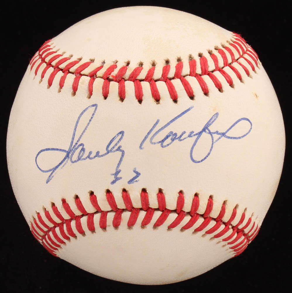 Sandy Koufax Signed ONL Baseball (PSA Hologram) at PristineAuction.com Sandy Koufax Signed ONL Baseball (PSA Hologram) at PristineAuction.com