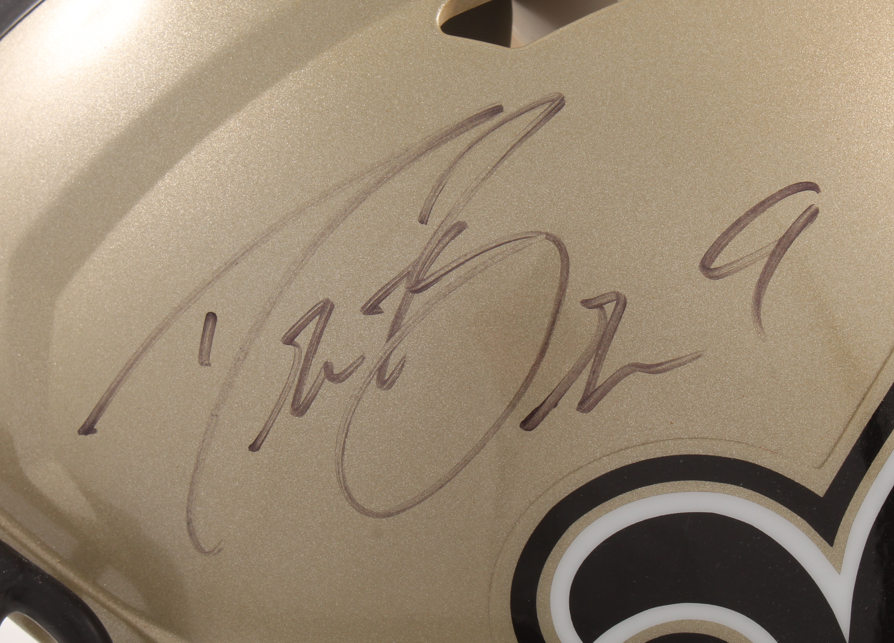 Drew Brees Signed Saints Full-Size Authentic On-Field Speed Helmet (JSA COA) at PristineAuction.com Drew Brees Signed Saints Full-Size Authentic On-Field Speed Helmet (JSA COA) at PristineAuction.com