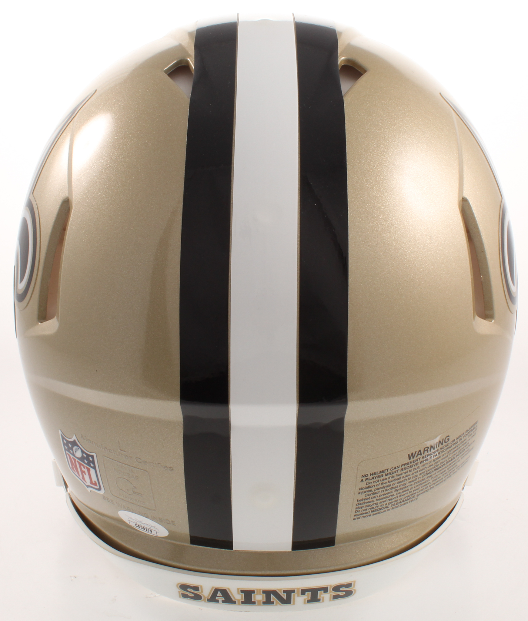 Drew Brees Signed Saints Full-Size Authentic On-Field Speed Helmet (JSA COA) at PristineAuction.com Drew Brees Signed Saints Full-Size Authentic On-Field Speed Helmet (JSA COA) at PristineAuction.com