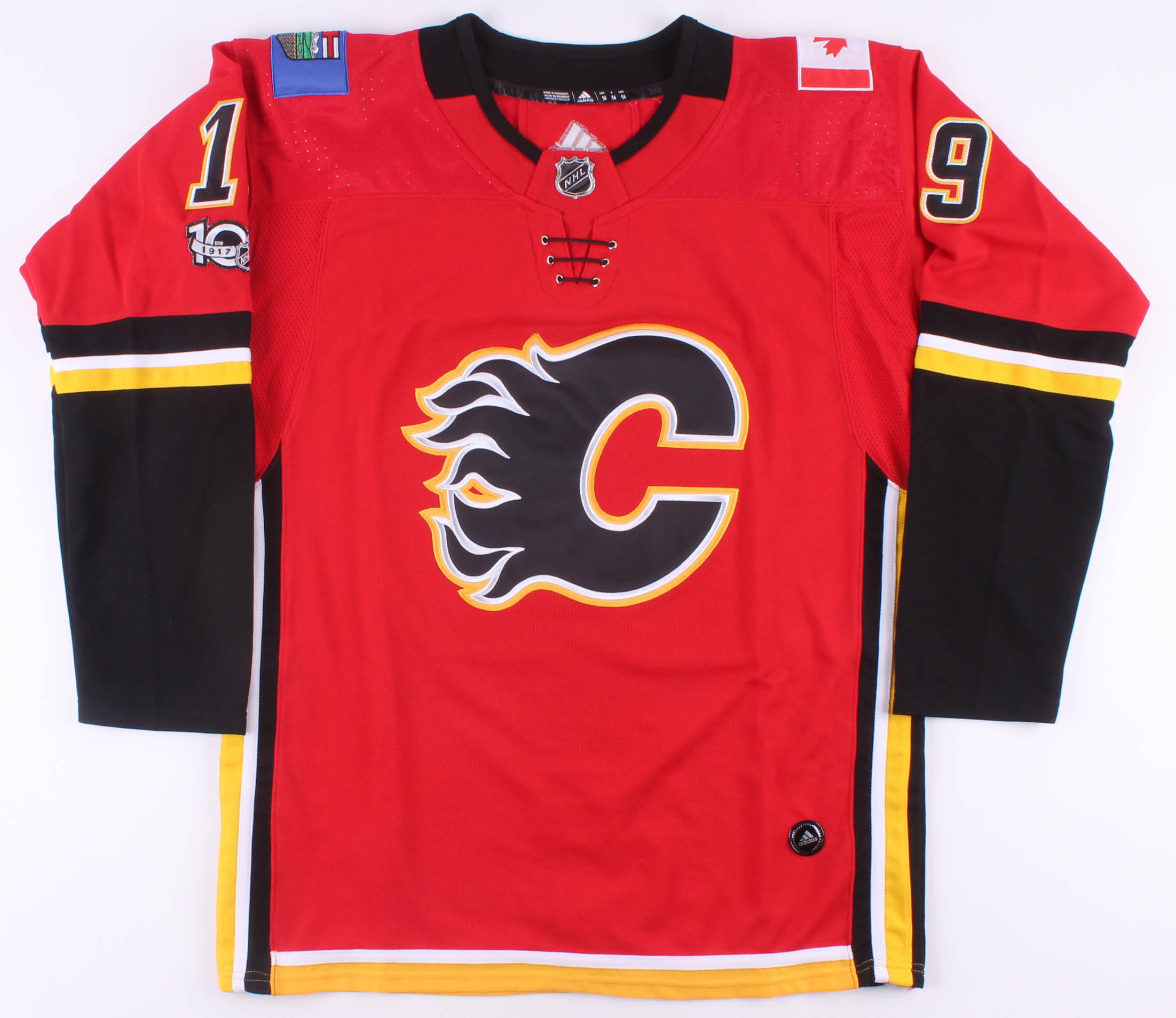 Matthew Tkachuk Signed Flames Jersey (JSA COA) at PristineAuction.com Matthew Tkachuk Signed Flames Jersey (JSA COA) at PristineAuction.com
