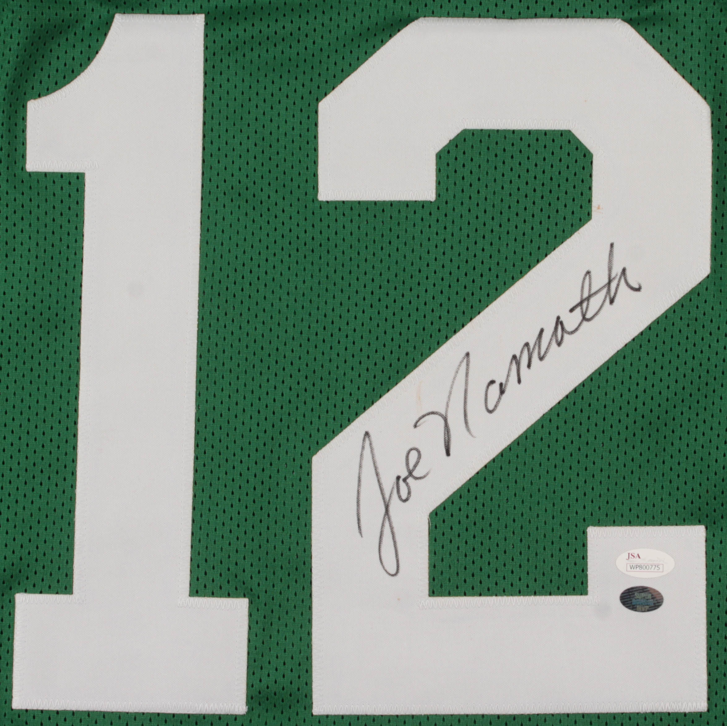 Joe Namath Signed Career Highlight Stat Jersey (JSA COA) at PristineAuction.com Joe Namath Signed Career Highlight Stat Jersey (JSA COA) at PristineAuction.com