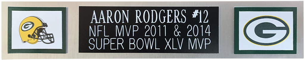 Aaron Rodgers Signed Packers 35x43 Custom Framed Jersey (Fanatics Hologram) at PristineAuction.com Aaron Rodgers Signed Packers 35x43 Custom Framed Jersey (Fanatics Hologram) at PristineAuction.com