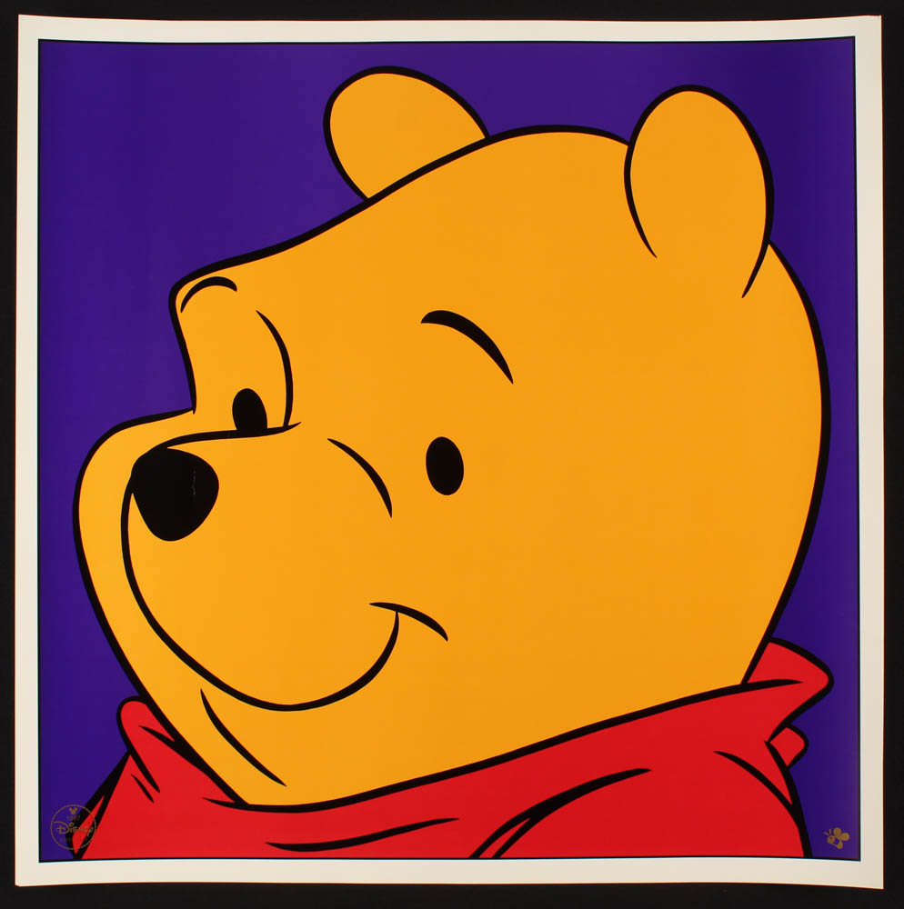 Lot of (3) 1997 Walt Disney LE 23.5x23.5 Lithographs with Winnie The Pooh, Tigger, & Genie at PristineAuction.com Lot of (3) 1997 Walt Disney LE 23.5x23.5 Lithographs with Winnie The Pooh, Tigger, & Genie at PristineAuction.com