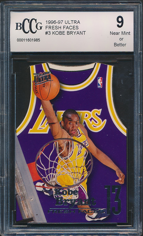 Kobe Bryant 1996-97 Ultra Fresh Faces #3 (BCCG 9) | Pristine Auction
