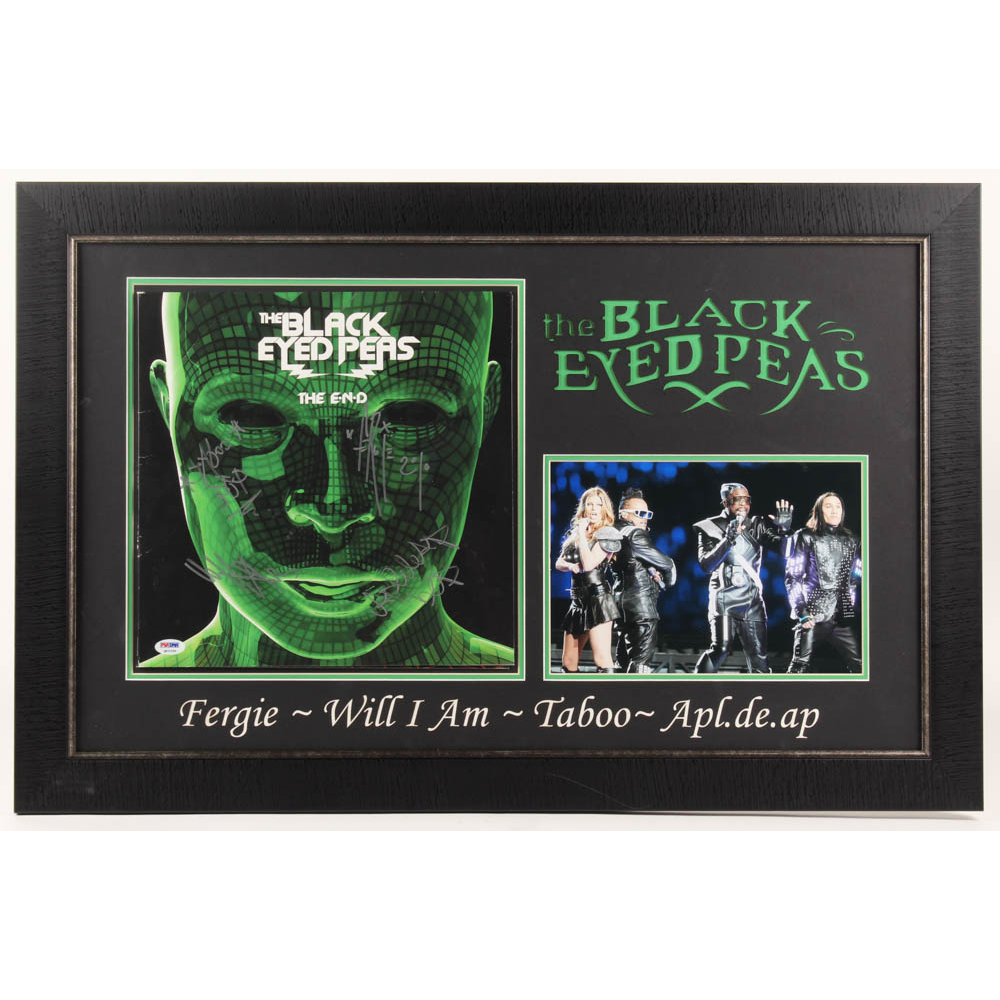 The Black Eyed Peas "The E.N.D." 20.5x31.5 Custom Framed Vinyl Record