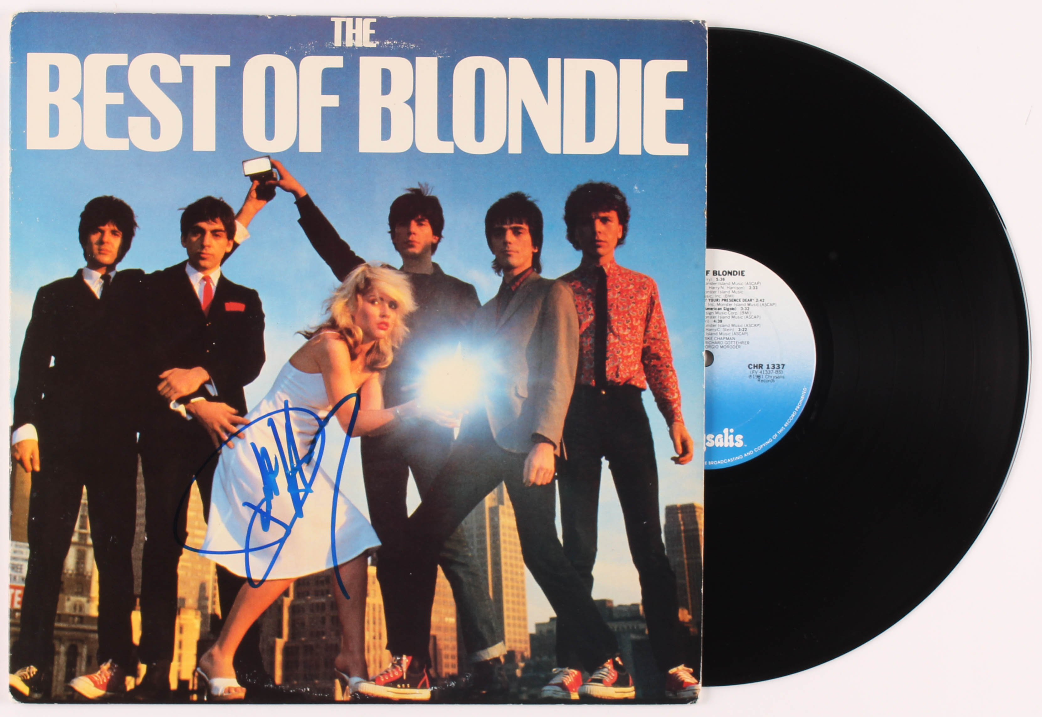 Debbie Harry Signed Blondie "The Best of Blondie" Vinyl Record Album Cover (JSA COA) at PristineAuction.com Debbie Harry Signed Blondie "The Best of Blondie" Vinyl Record Album Cover (JSA COA) at PristineAuction.com