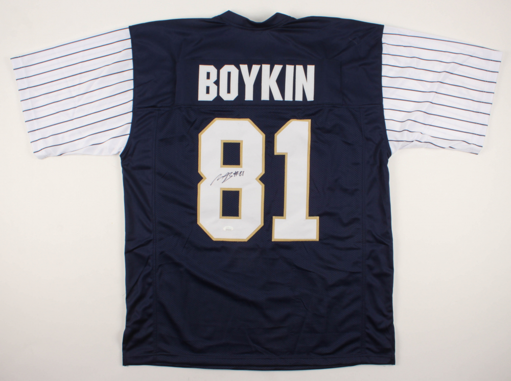 Miles Boykin Signed Jersey (JSA COA) at PristineAuction.com Miles Boykin Signed Jersey (JSA COA) at PristineAuction.com