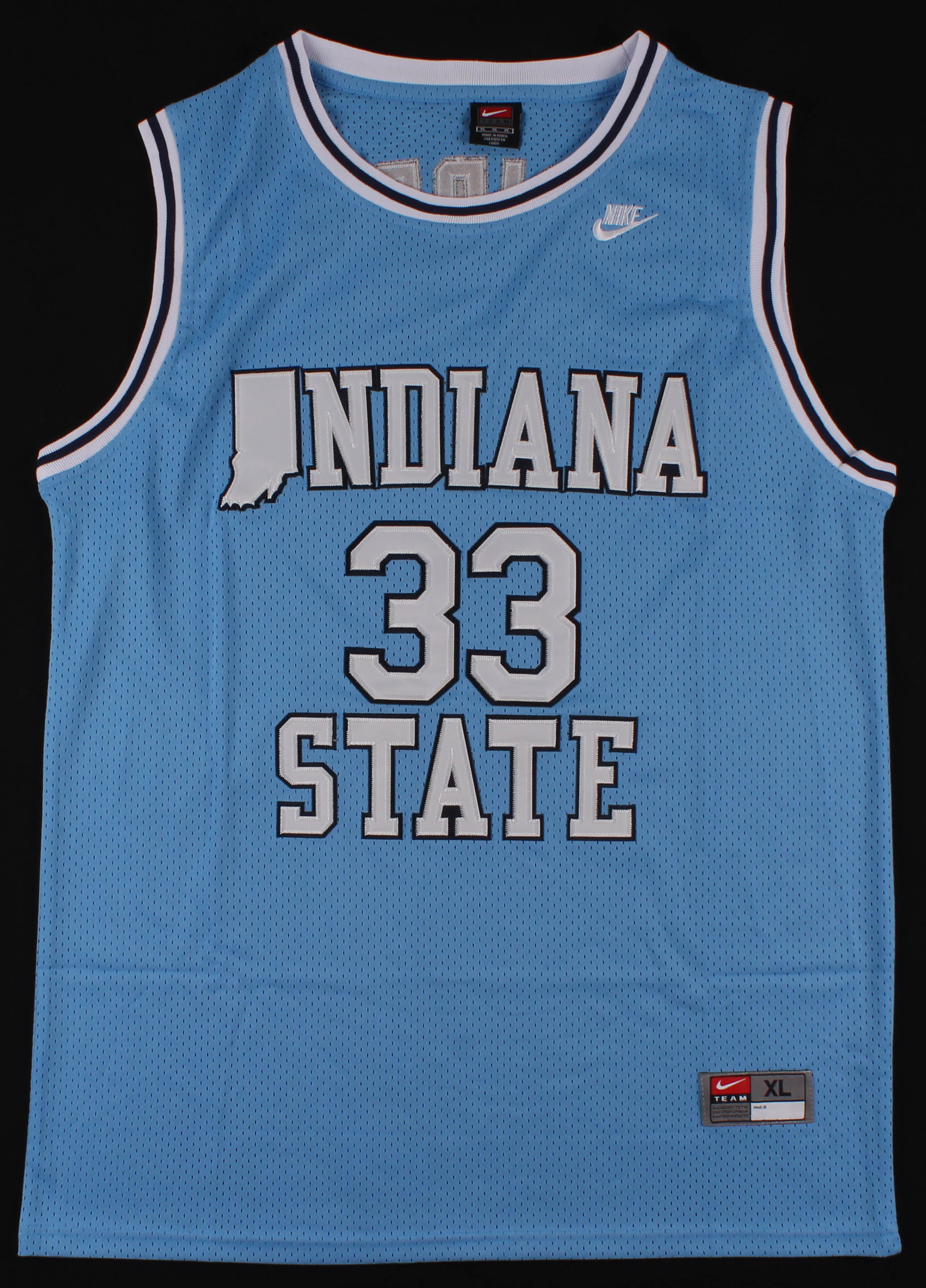 nike larry bird indiana state jersey