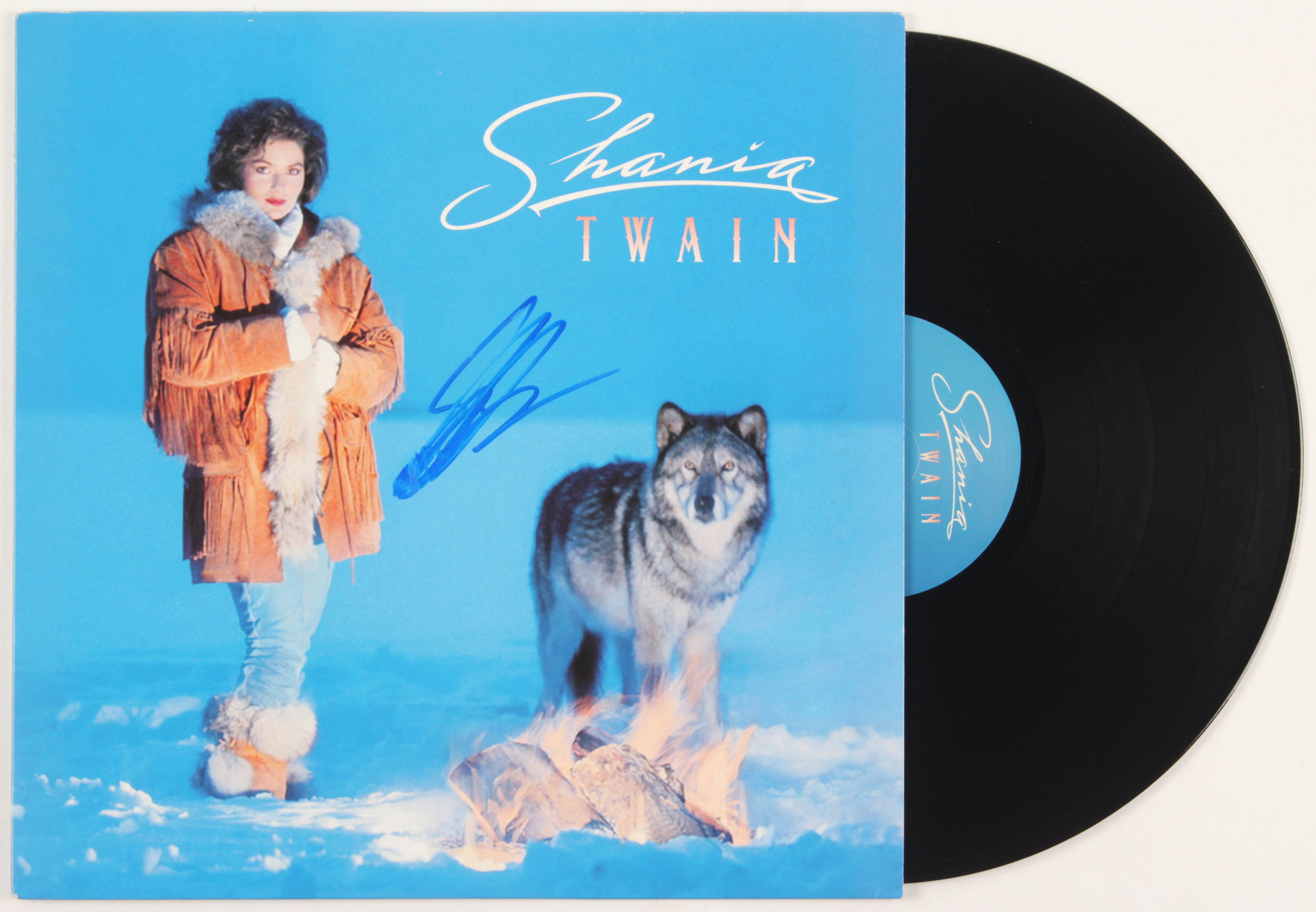 Shania Twain Signed "Shania Twain" Vinyl Record Album (JSA COA) at PristineAuction.com Shania Twain Signed "Shania Twain" Vinyl Record Album (JSA COA) at PristineAuction.com