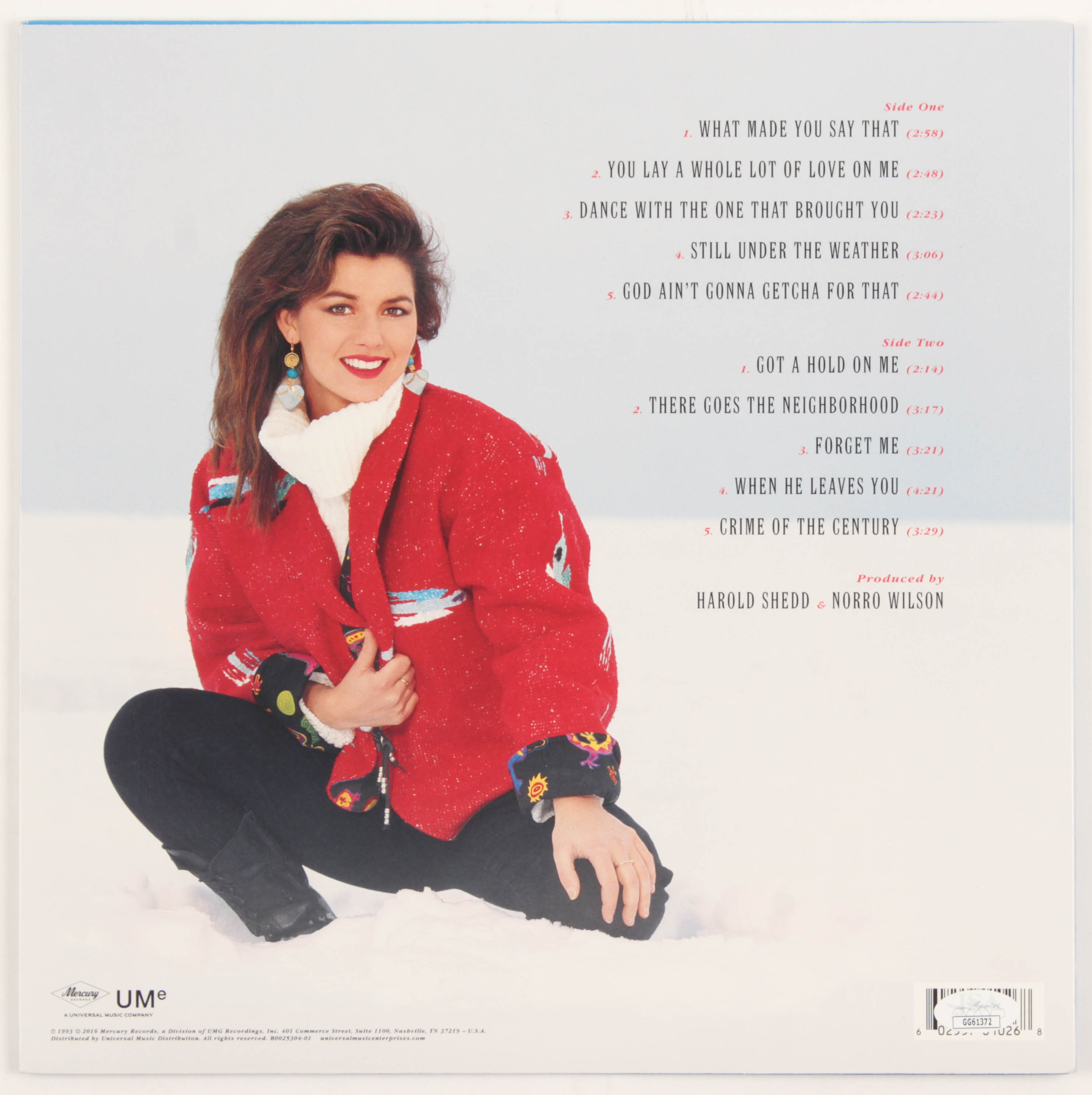 Shania Twain Signed "Shania Twain" Vinyl Record Album (JSA COA) at PristineAuction.com Shania Twain Signed "Shania Twain" Vinyl Record Album (JSA COA) at PristineAuction.com