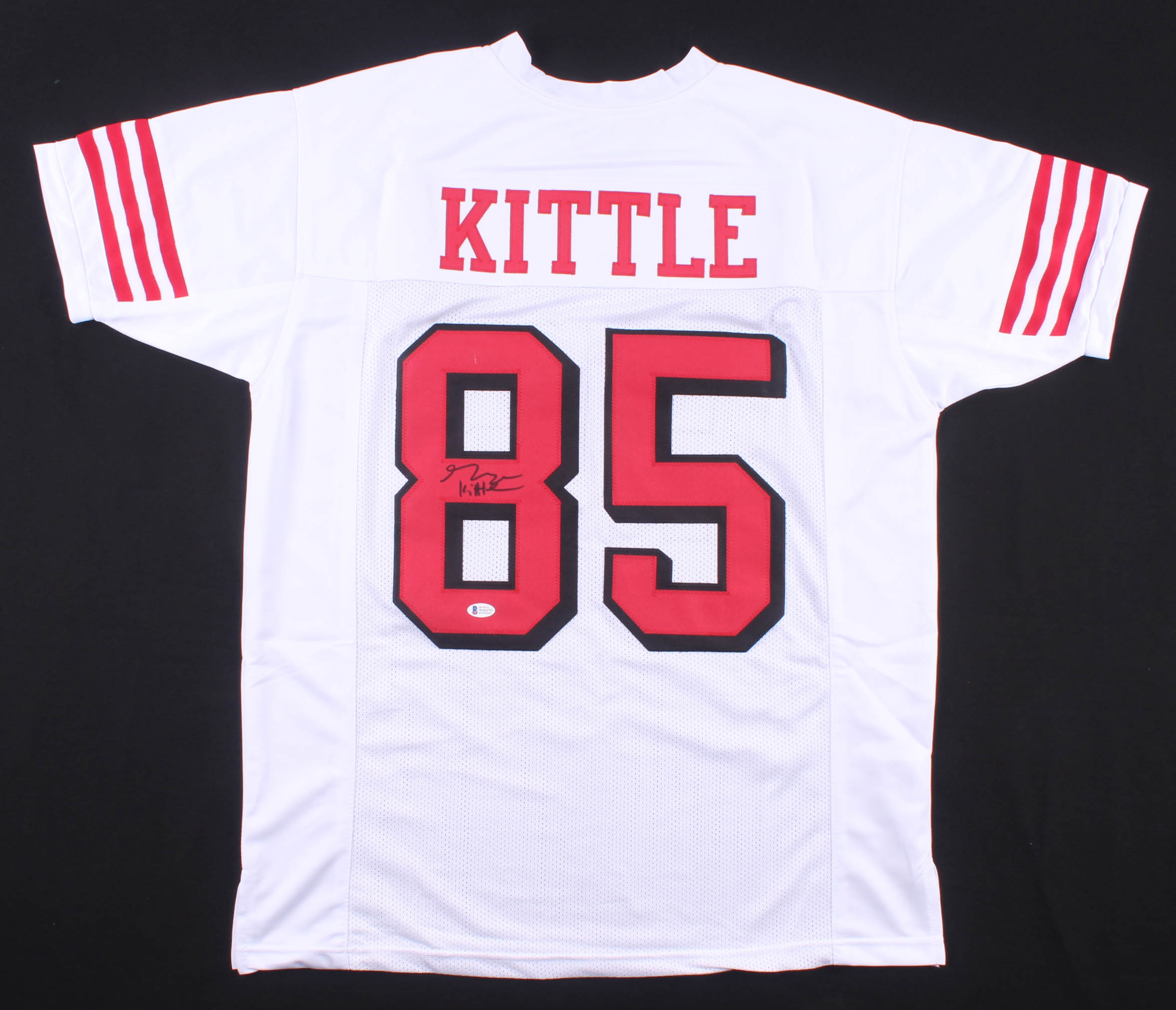 George Kittle Signed Jersey (Beckett COA) at PristineAuction.com George Kittle Signed Jersey (Beckett COA) at PristineAuction.com