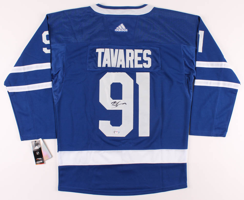 John Tavares Signed Maple Leafs Jersey (PSA COA) at PristineAuction.com John Tavares Signed Maple Leafs Jersey (PSA COA) at PristineAuction.com