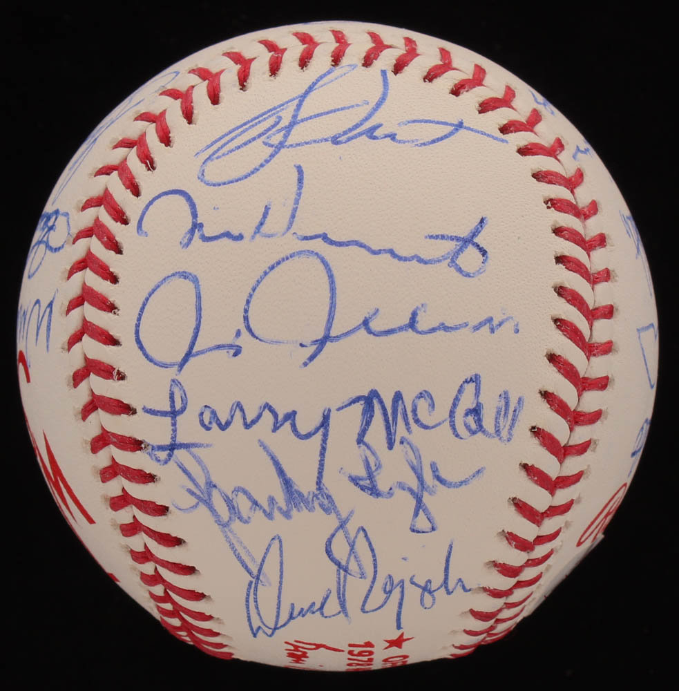 1977-78 Yankees 1978 World Series Baseball Team-Signed by (21) With Reggie Jackson, Goose Gossage, Graig Nettles, Lou Piniella, Sparky Lyle (JSA COA) at PristineAuction.com 1977-78 Yankees 1978 World Series Baseball Team-Signed by (21) With Reggie Jackson, Goose Gossage, Graig Nettles, Lou Piniella, Sparky Lyle (JSA COA) at PristineAuction.com