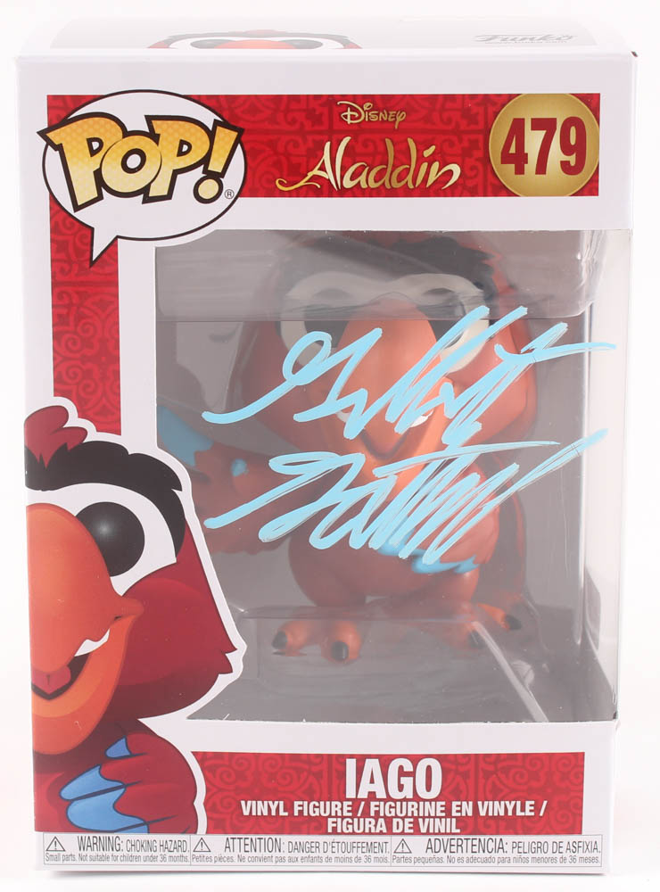 Gilbert Gottfried Signed "Aladdin" - Iago #479 Funko Pop! Vinyl Figure (PA COA) at PristineAuction.com Gilbert Gottfried Signed "Aladdin" - Iago #479 Funko Pop! Vinyl Figure (PA COA) at PristineAuction.com