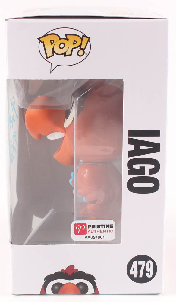 Gilbert Gottfried Signed "Aladdin" - Iago #479 Funko Pop! Vinyl Figure (PA COA) at PristineAuction.com Gilbert Gottfried Signed "Aladdin" - Iago #479 Funko Pop! Vinyl Figure (PA COA) at PristineAuction.com