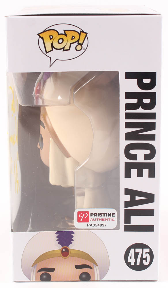 Scott Weinger Signed "Aladdin" - Prince Ali #475 Funko Pop! Vinyl Figure Inscribed "Al" (PA COA) at PristineAuction.com Scott Weinger Signed "Aladdin" - Prince Ali #475 Funko Pop! Vinyl Figure Inscribed "Al" (PA COA) at PristineAuction.com
