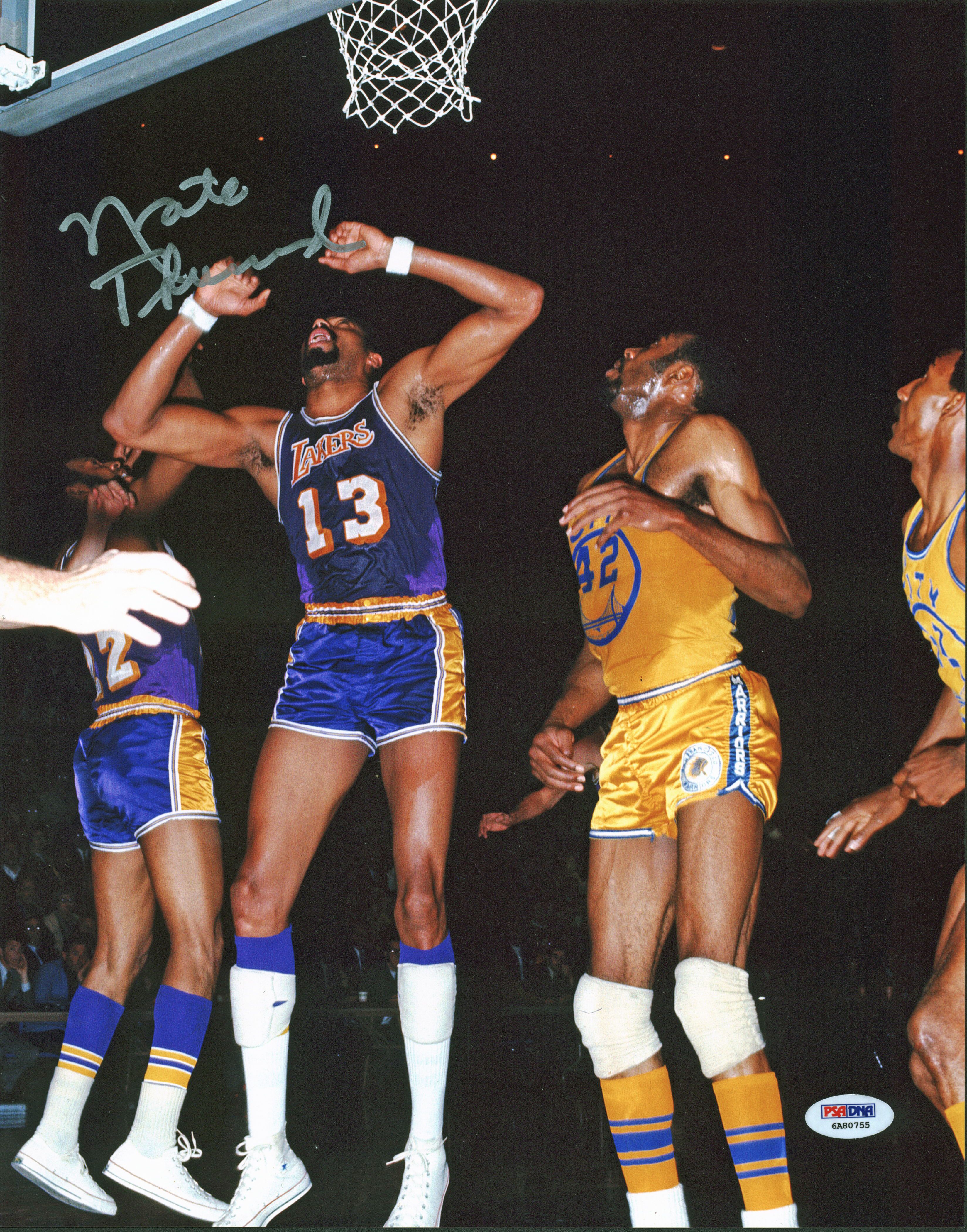 Nate Thurmond Signed Warriors 11x14 Photo (PSA) at PristineAuction.com Nate Thurmond Signed Warriors 11x14 Photo (PSA) at PristineAuction.com